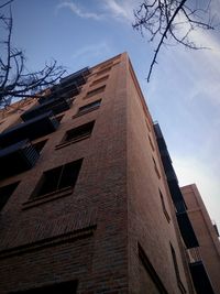 Low angle view of building against sky