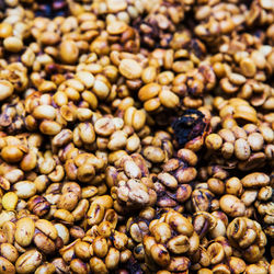 Full frame shot of coffee beans