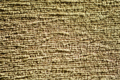 Full frame shot of hay bales on field