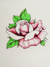 white background