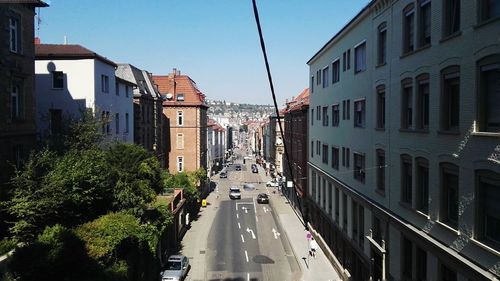 Panoramic view of city against sky