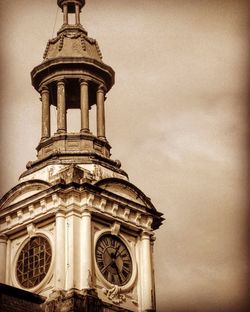 Low angle view of historical building