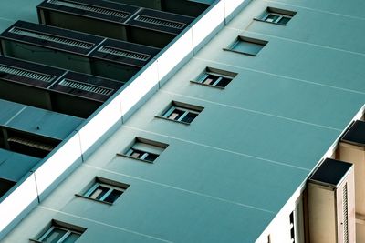 Low angle view of modern building