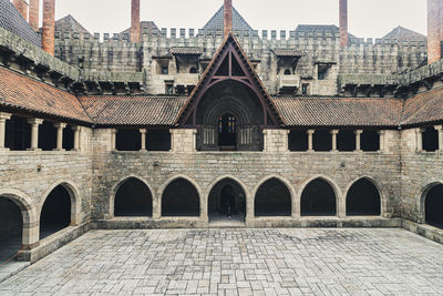 View of old building in city