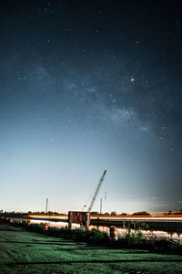 Construction under the stars 