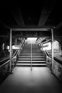 Staircase in corridor