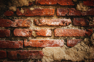 Full frame shot of brick wall