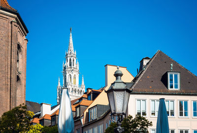 Low angle view of church against sky