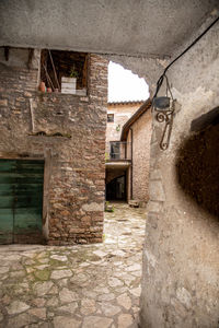 Entrance of historic building