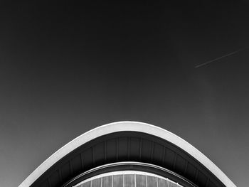 Low angle view of built structure against sky