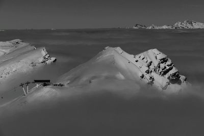 Snow covered landscape