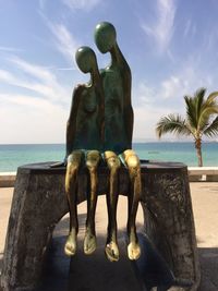 Puerto vallarta malecon statue