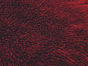 Full frame shot of red fabric