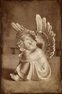 Close-up of statue