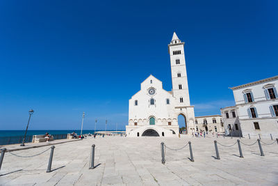 View of building against blue sky