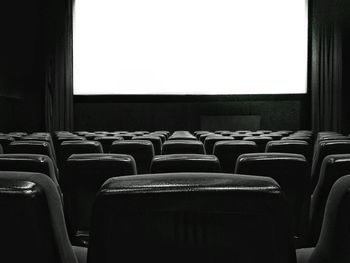 Interior of movie theater