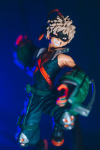 Full length of a toys