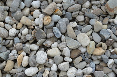 Full frame shot of stones