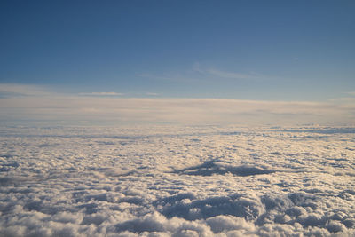 Scenic view of cloudscape against sky