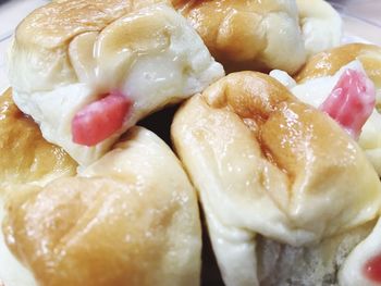 Close-up of sweet food in plate