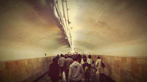 Close-up of woman against sky