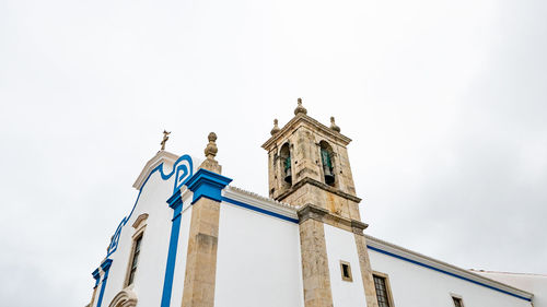 Low angle view of church against sky