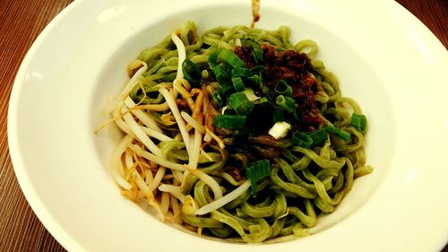 Close-up of food in plate