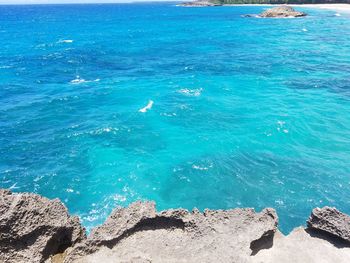 Scenic view of calm sea