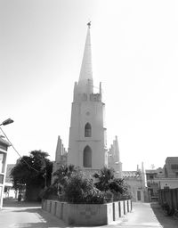 View of clock tower against sky