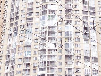 Low angle view of buildings in city