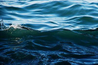 Full frame shot of sea water