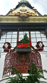 Low angle view of statue