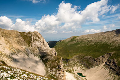 Panoramic view of landscape against sky