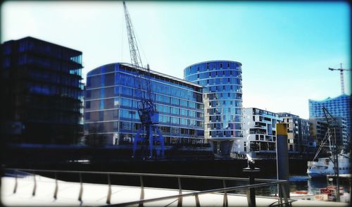 Modern buildings in city