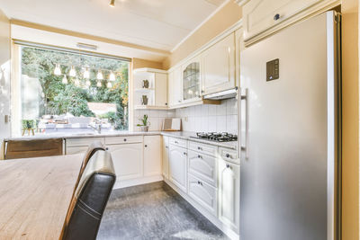 Interior of modern kitchen