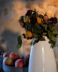 Close-up of berries on table