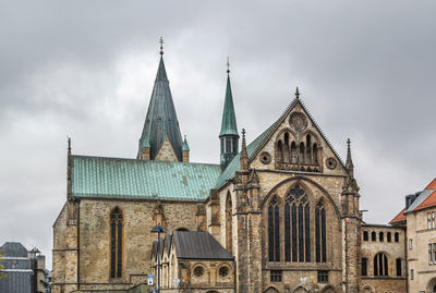 Catholic paderborn cathedral is mainly of the 13th century, germany