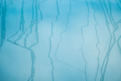 Full frame shot of water in winter