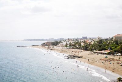 View of beach against sky