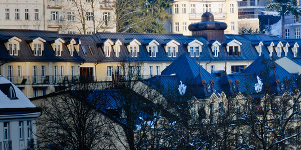 View of buildings in city