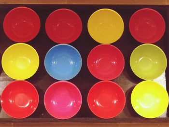 Close-up of multi colored pencils