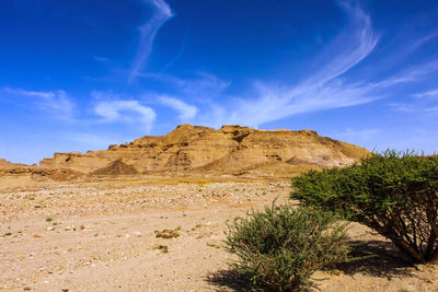 A stunning desert landscape in riyad province, saudi arabia