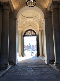 Corridor of building