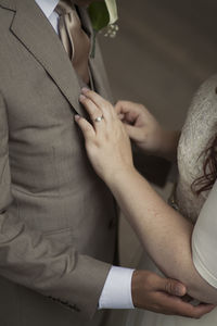 Close-up of young woman