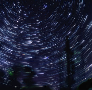 Close-up of illuminated lights