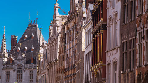 Low angle view of historical building