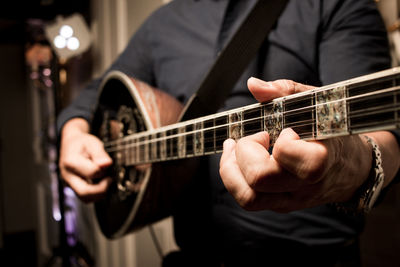 Man playing guitar