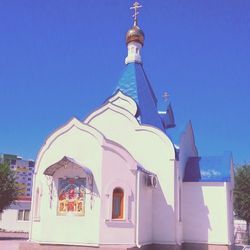 Low angle view of church