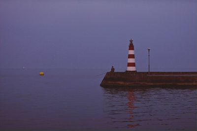 Lighthouse against the sky