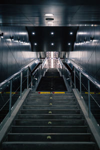 Metro stairs